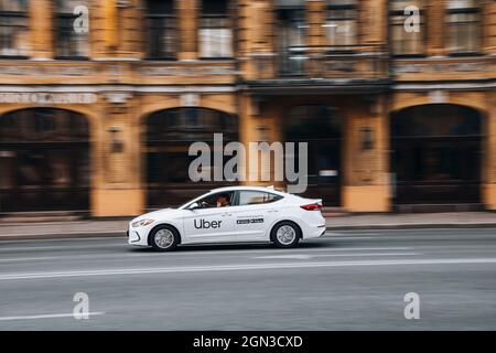 Ukraine, Kyiv - 2 June 2021: Black Peugeot 407 car moving on the street.  Editorial Stock Photo - Alamy