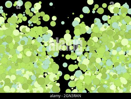 Colorful Universe Distribution Computational Generative Art background illustration Stock Vector