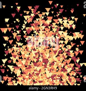 Colorful Universe Distribution Computational Generative Art background illustration Stock Vector