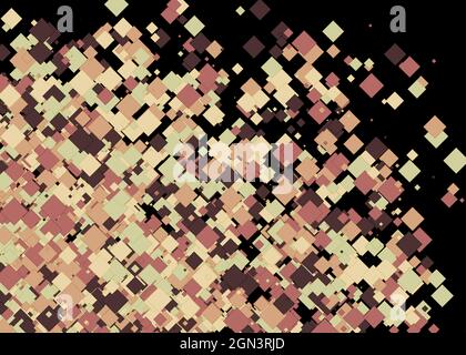 Colorful Universe Distribution Computational Generative Art background illustration Stock Vector