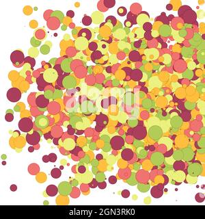 Colorful Universe Distribution Computational Generative Art background illustration Stock Vector