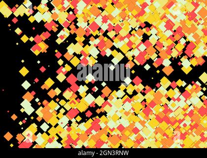 Colorful Universe Distribution Computational Generative Art background illustration Stock Vector