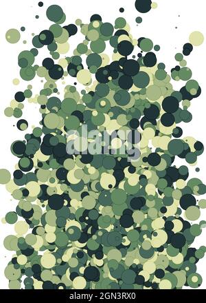 Colorful Universe Distribution Computational Generative Art background illustration Stock Vector