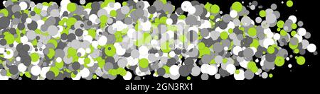 Colorful Universe Distribution Computational Generative Art background illustration Stock Vector