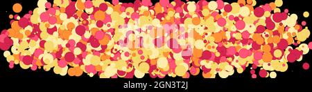 Colorful Universe Distribution Computational Generative Art background illustration Stock Vector