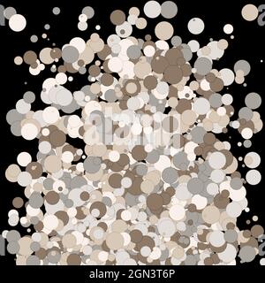 Colorful Universe Distribution Computational Generative Art background illustration Stock Vector