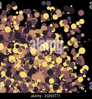 Colorful Universe Distribution Computational Generative Art background illustration Stock Vector