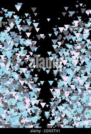 Colorful Universe Distribution Computational Generative Art background illustration Stock Vector