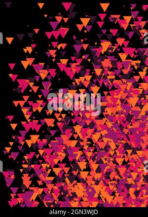 Colorful Universe Distribution Computational Generative Art background illustration Stock Vector