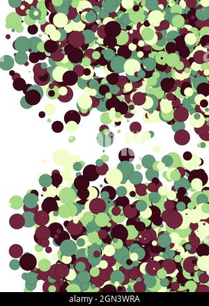 Colorful Universe Distribution Computational Generative Art background illustration Stock Vector