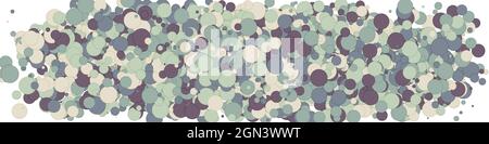 Colorful Universe Distribution Computational Generative Art background illustration Stock Vector