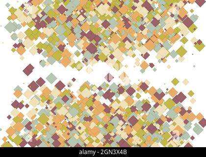 Colorful Universe Distribution Computational Generative Art background illustration Stock Vector