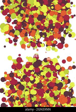 Colorful Universe Distribution Computational Generative Art background illustration Stock Vector