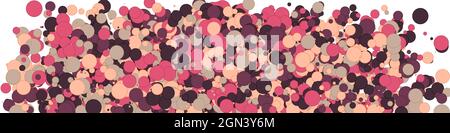 Colorful Universe Distribution Computational Generative Art background illustration Stock Vector