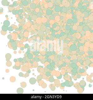 Colorful Universe Distribution Computational Generative Art background illustration Stock Vector