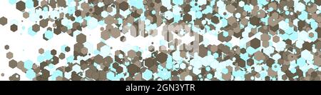 Colorful Universe Distribution Computational Generative Art background illustration Stock Vector