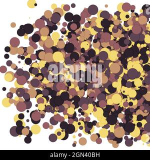 Colorful Universe Distribution Computational Generative Art background illustration Stock Vector