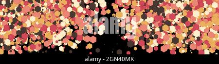 Colorful Universe Distribution Computational Generative Art background illustration Stock Vector