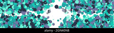 Colorful Universe Distribution Computational Generative Art background illustration Stock Vector