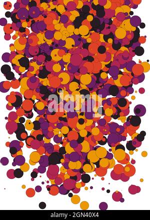 Colorful Universe Distribution Computational Generative Art background illustration Stock Vector
