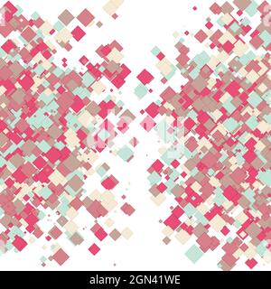 Colorful Universe Distribution Computational Generative Art background illustration Stock Vector