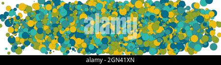 Colorful Universe Distribution Computational Generative Art background illustration Stock Vector