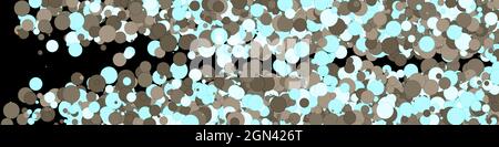 Colorful Universe Distribution Computational Generative Art background illustration Stock Vector