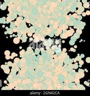Colorful Universe Distribution Computational Generative Art background illustration Stock Vector