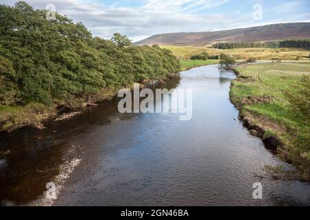 River Coquet, Upper Coquetdale, Northumberland Stock Photo