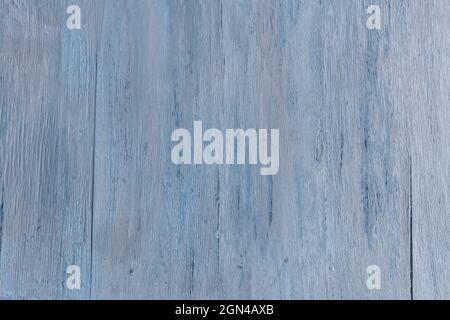 Old wooden background covered with blue paint Stock Photo