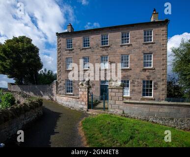 The Lions House, Berwick upon Tweed, Northumberland, England, UK Stock Photo