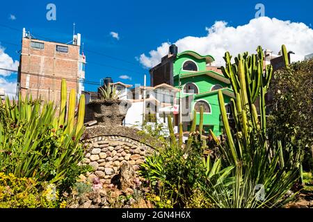 Identity park Huanca in Huancayo, Peru Stock Photo