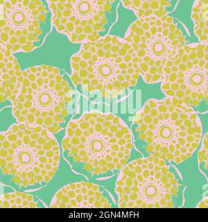 Abstract shape vector seamless pattern for wallpaper, textile , surface, fashion , background, tile, stationary, home décor, furnishing etc. Stock Vector
