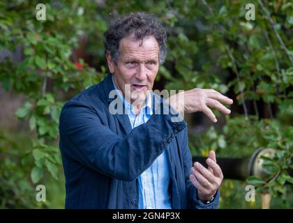 British Horticulturalist, broadcaster and writer, Monty Don, at the RHS Chelsea Flower Show. He has presented Gardeners World on the BBC since 2003. Stock Photo