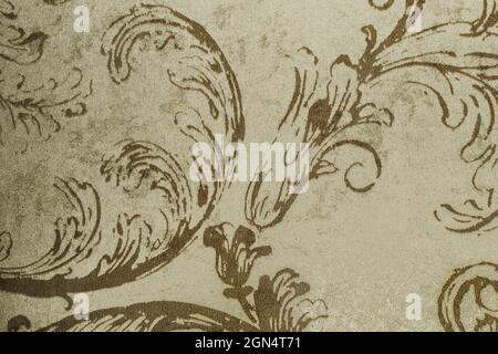 The Texture of Retro Textile Tapestry Background Stock Photo