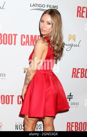 September 21, 2021, Los Angeles, California, USA: Nicole Aniston at the Reboot Camp Premiere at the Cinelounge Outdoors. (Credit Image: © Kay Blake/ZUMA Press Wire) Stock Photo