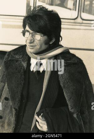 Italian singer Nicola Di Bari, 1980s Stock Photo