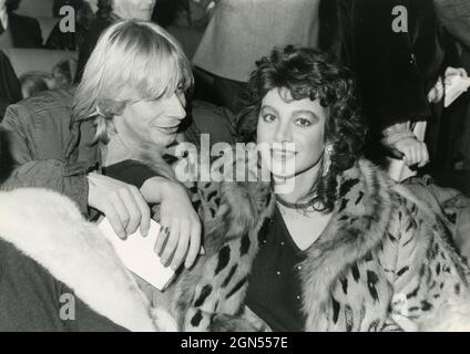 Italian showgirl and dancer Carmen Russo, 1980s Stock Photo - Alamy