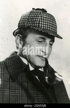 American actor, director, and producer George C. Scott, 1980s Stock Photo