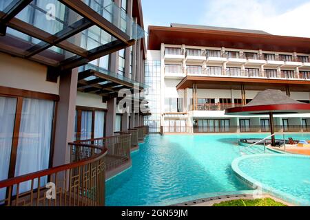 Fairfield by Marriott Hotel in Tanjung, Pandan, Belitung Islands, Indonesia. Stock Photo