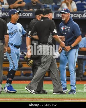 St. Petersburg, United States. 22nd Sep, 2021. Toronto Blue Jays