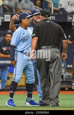 This is a 2021 photo of Kevin Kiermaier of the Tampa Bay Rays baseball  team. This image reflects the Tampa Bay Rays active roster as of Monday,  Feb. 22, 2021 when this image was taken. (Mary DeCicco/MLB Photos via AP  Stock Photo - Alamy