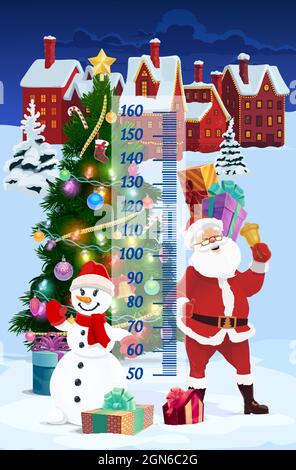 https://l450v.alamy.com/450v/2gn6c2g/kids-height-chart-christmas-santa-in-winter-town-growth-meter-vector-wall-sticker-with-decorated-xmas-tree-gift-snowman-and-santa-claus-at-snowy-cityscape-children-height-measurement-cartoon-ruler-2gn6c2g.jpg