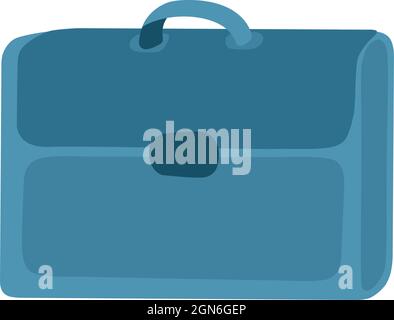 case for documents and papers. cartoon isolated vector Stock Vector