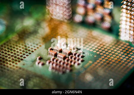 Computer CPU Stock Photo