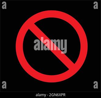 Stop vector sign isolated on white background, ban icon vector illustration, EPS 10 Stock Vector