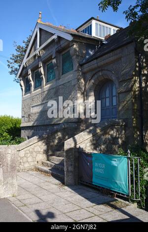 Newlyn Art Gallery. Newlyn, Penzance, Cornwall UK Stock Photo