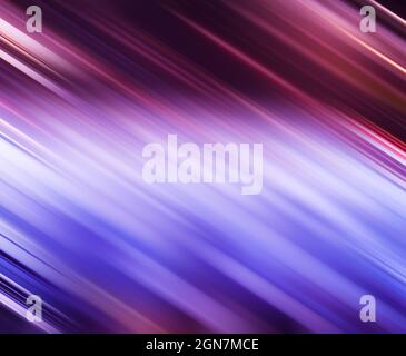 Abstract gradient violet colorful background metallic purple blue blurred diagonal lines Stock Photo