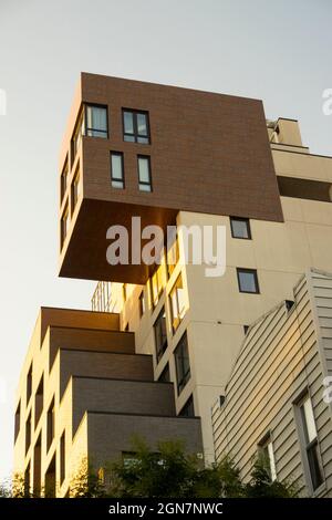 apartment building in Greenwood heights Brooklyn NYC Stock Photo