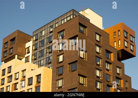 apartment building in Greenwood heights Brooklyn NYC Stock Photo